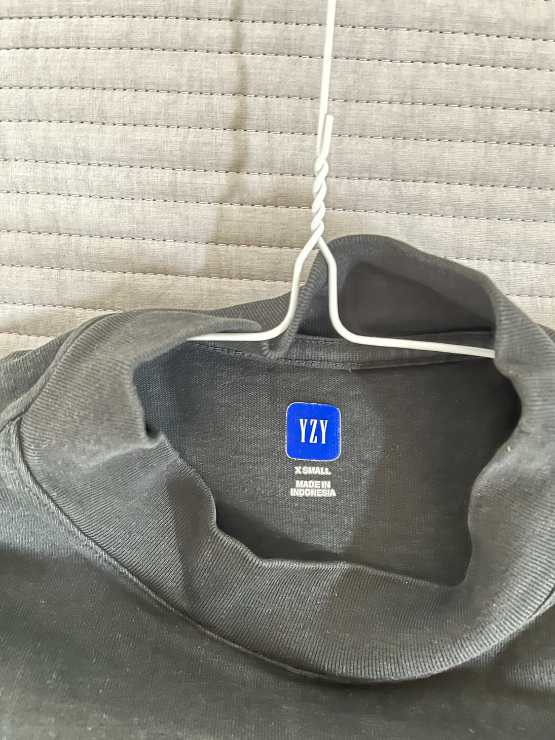 이지 갭 로고 롱슬리브 블랙 xs 상품이미지2