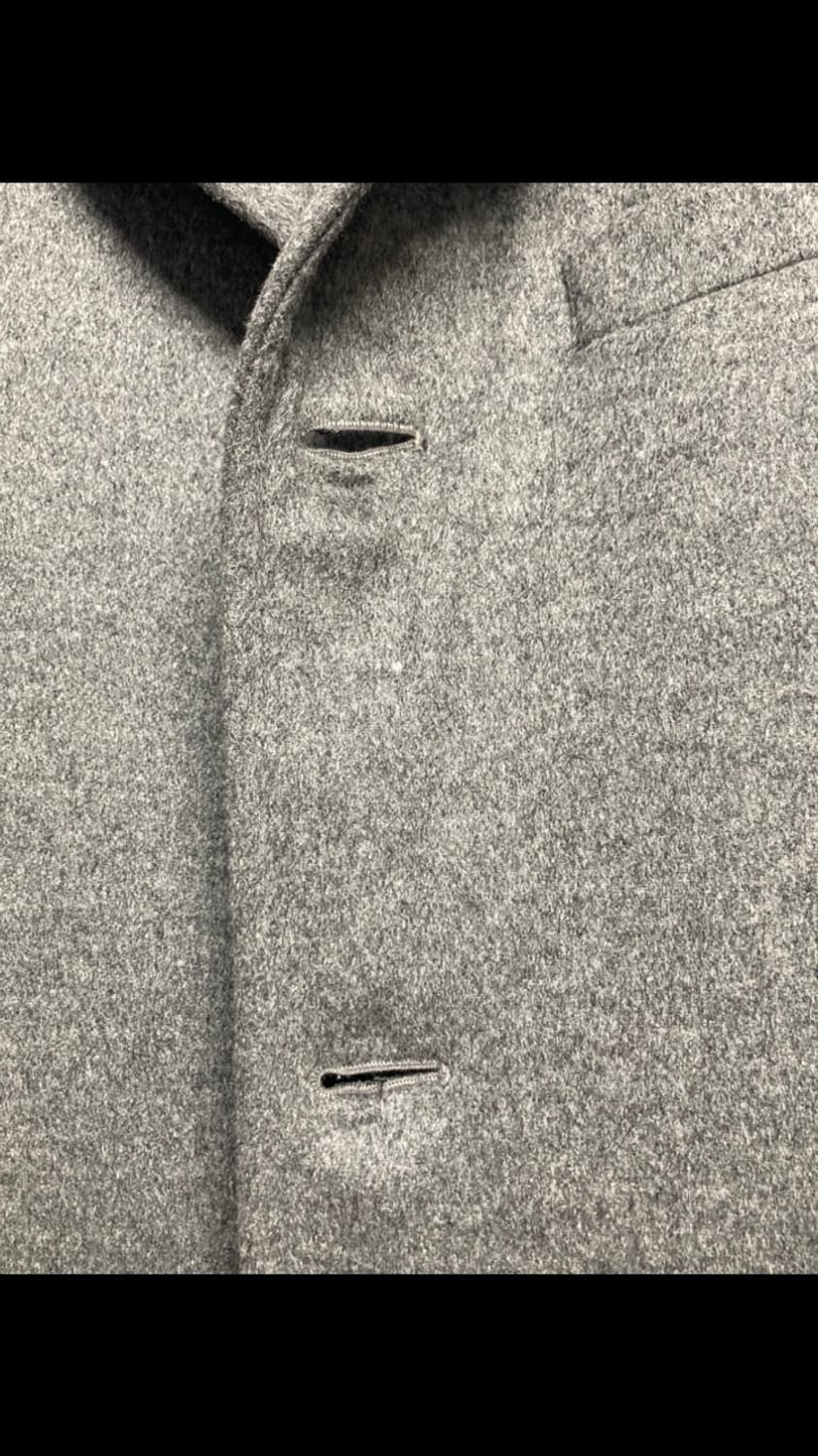 시너리 그레이 싱글 롱코트 L 상품이미지4