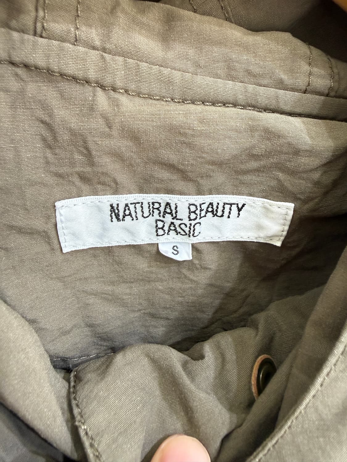 NATURAL BEAUTY 야상 자켓  상품이미지5