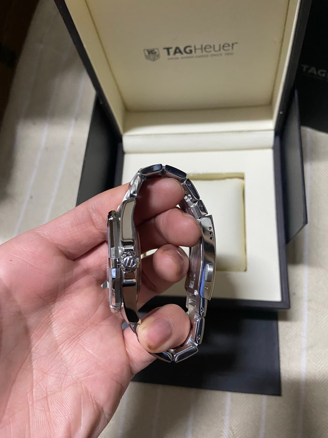 태그호이어 아쿠아레이서 스틸 오토 청판 way2112 상품이미지3