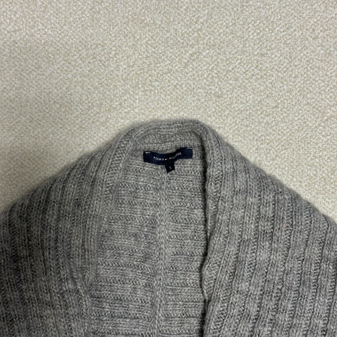 타미힐피거 숄 니트 가디건 상품이미지5