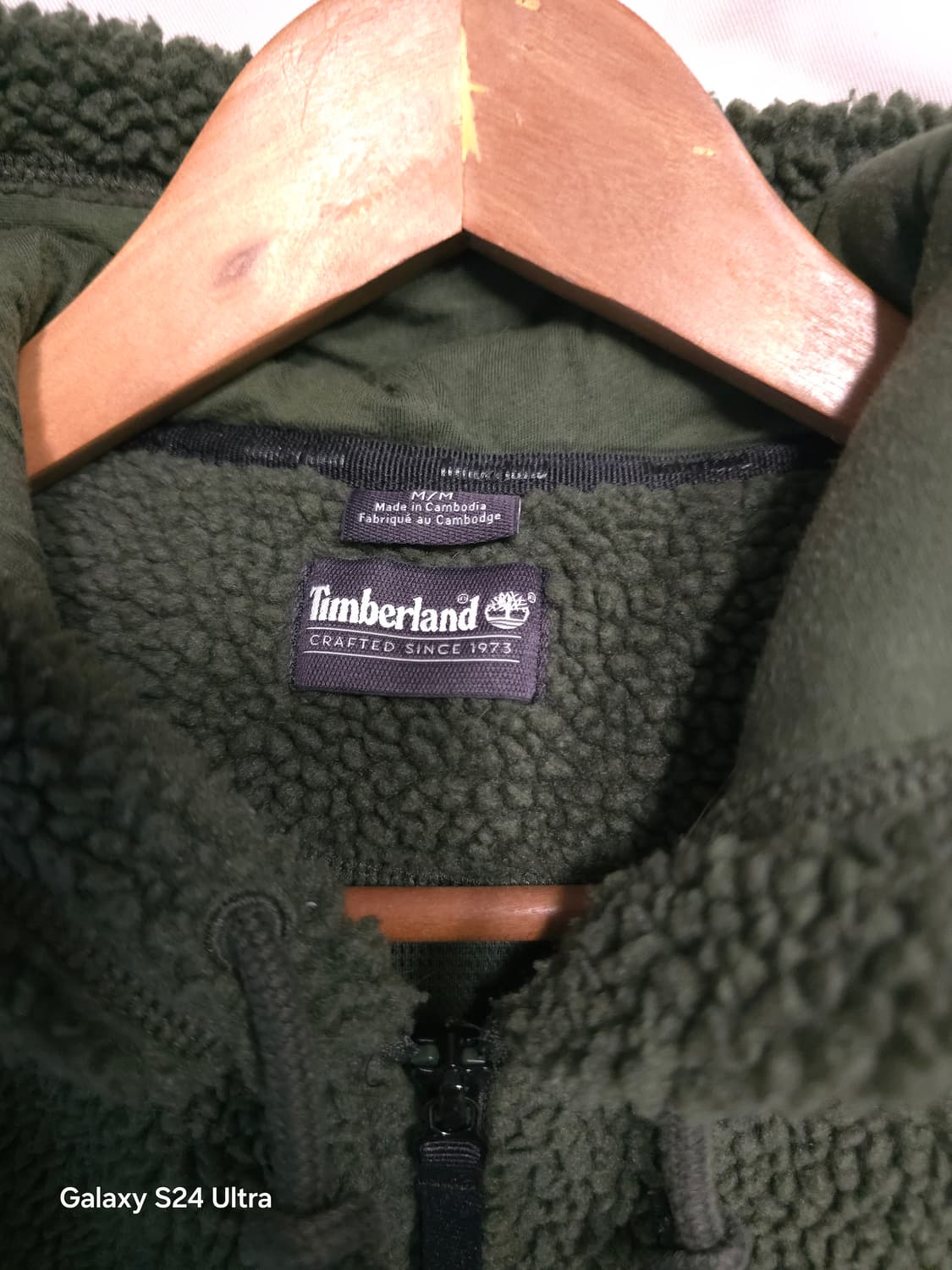 팀버랜드 뽀글이 후드 아노락 M ✨️정품✨️ 상품이미지3