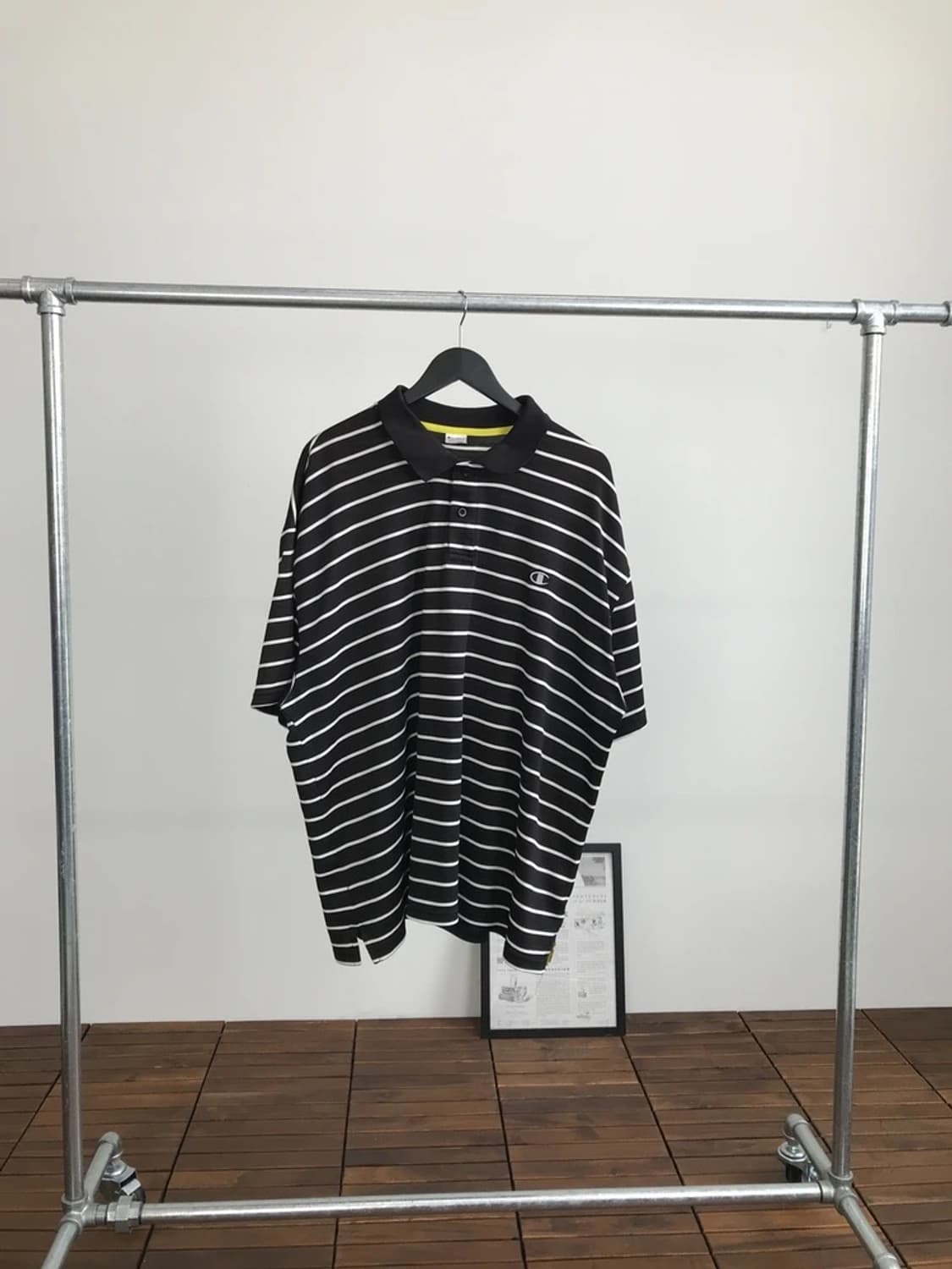 Champion Stripe Polo Shirt 상품이미지3