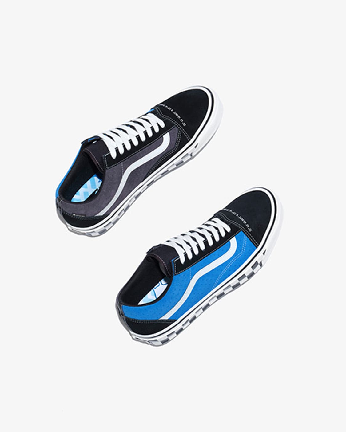 285 반스 미타 스니커즈 프리미엄 올드스쿨 고어텍스 블랙 블루 상품이미지1