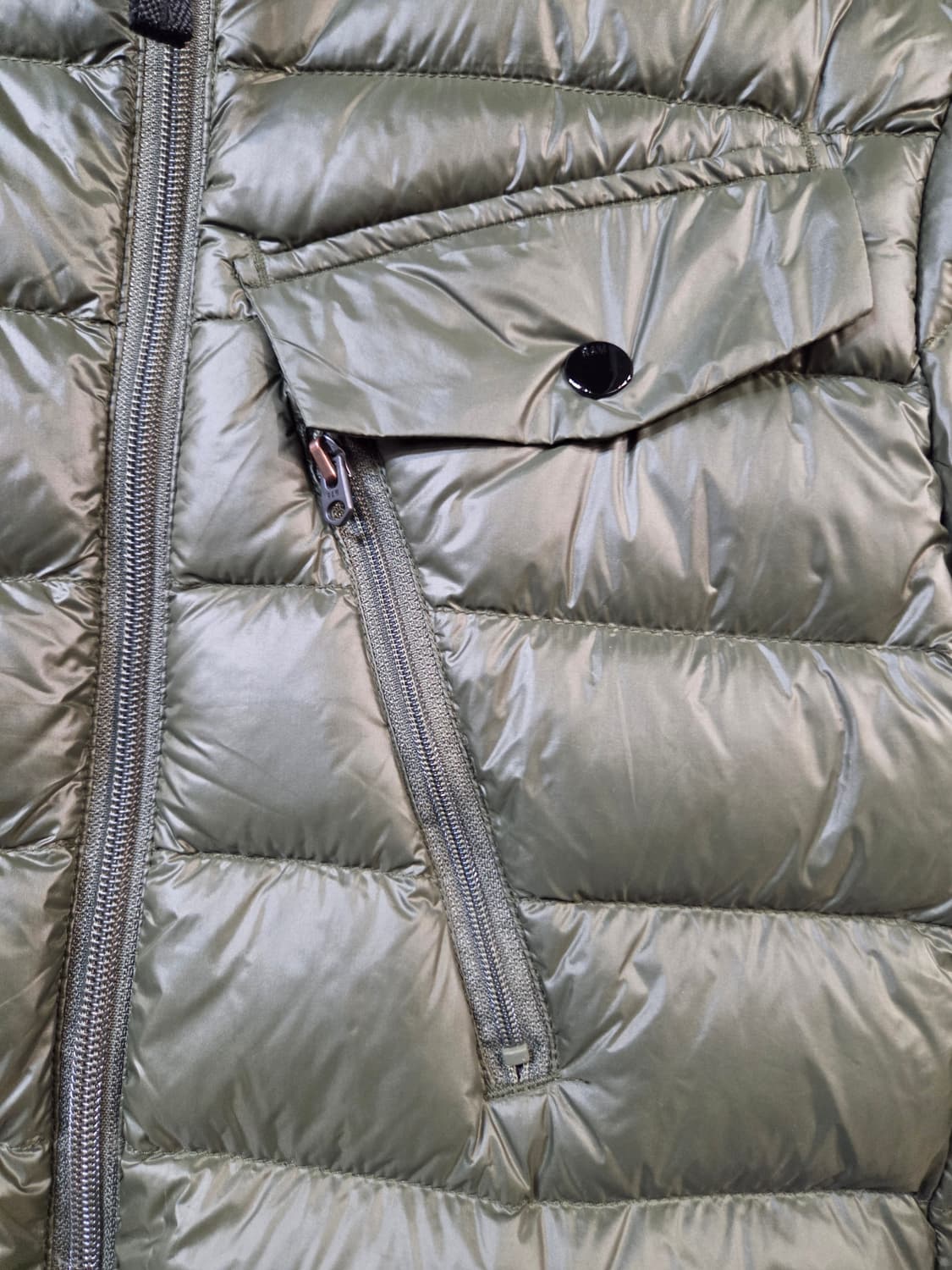 G-Star RAW 패딩 점퍼 카키색(S디피용) 상품이미지5