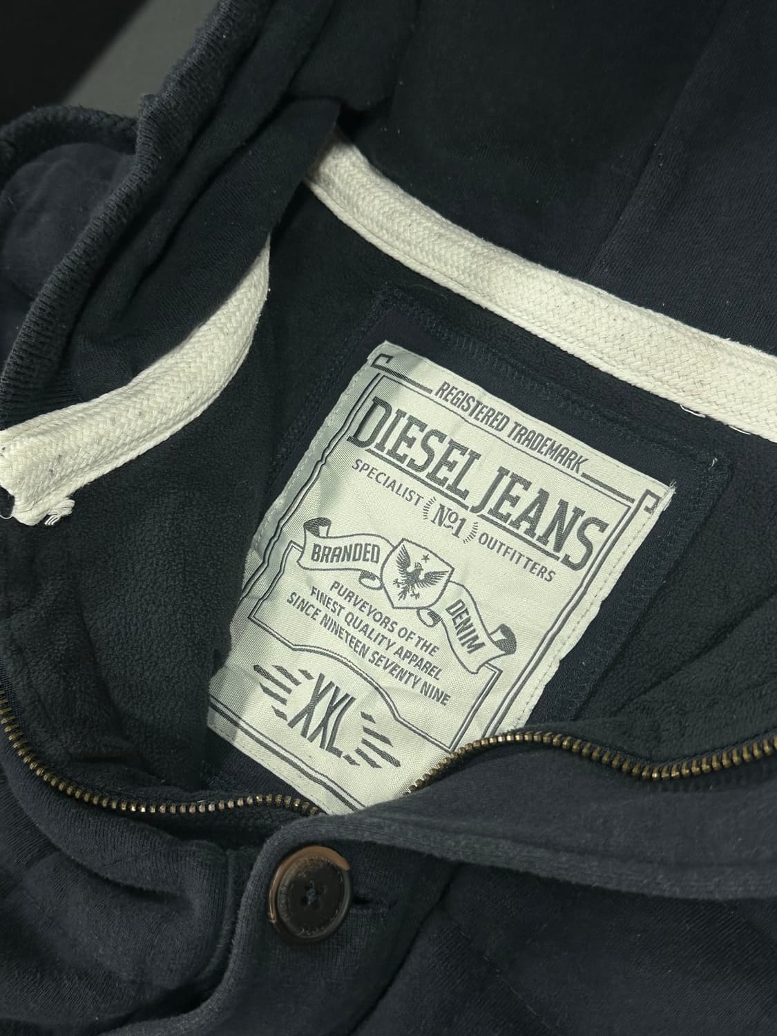 디젤 퀄팅 후드 자켓 상품이미지4