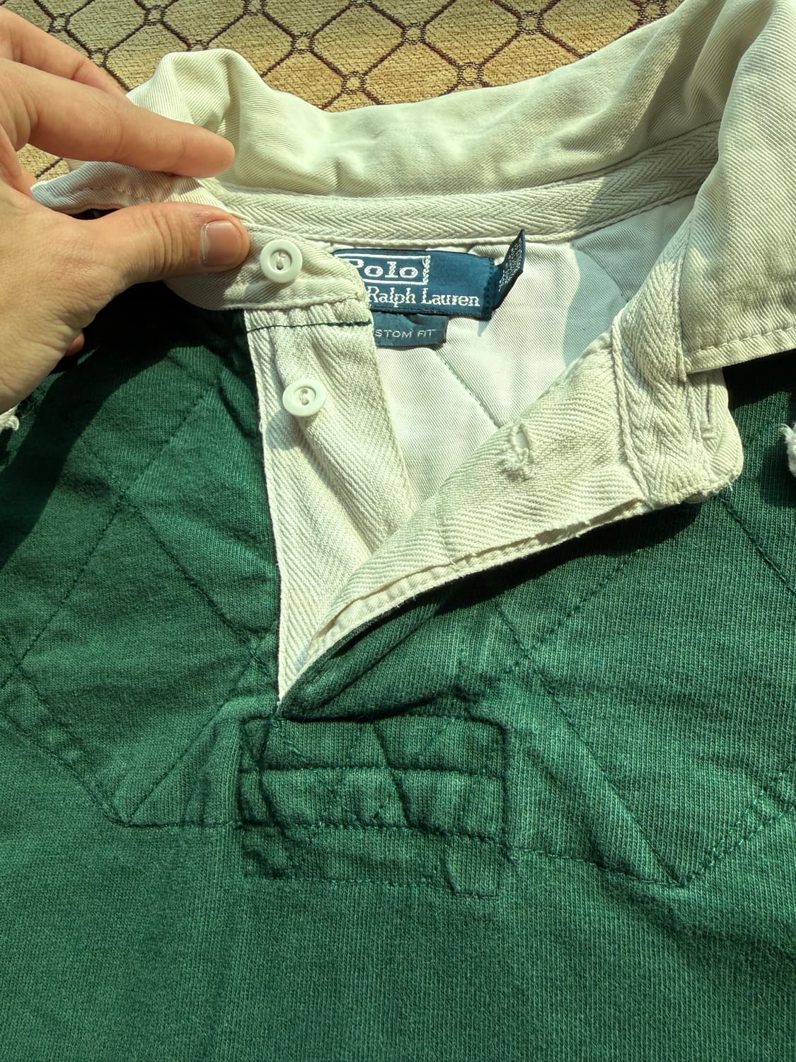 폴로 그린 후드 럭비티 상품이미지6