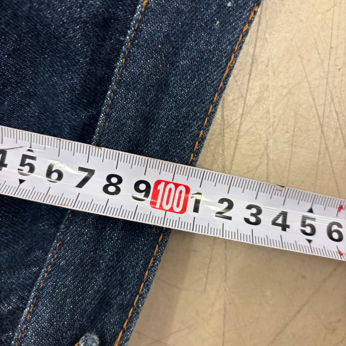 Twn 커팅 와이드 데님 팬츠 상품이미지5