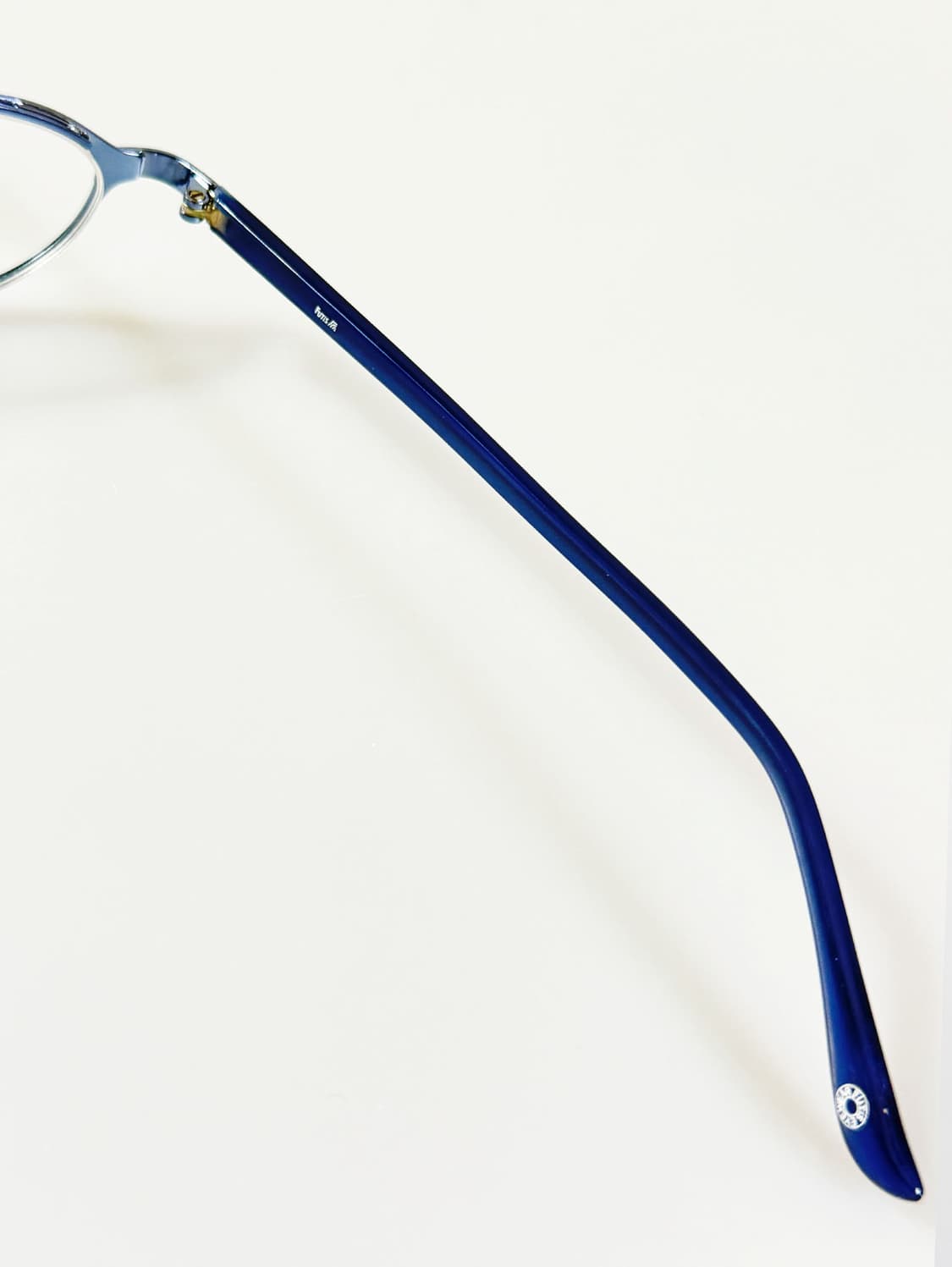 90s FUTIS 블루 슬림 오벌 메탈 빈티지 안경 상품이미지6