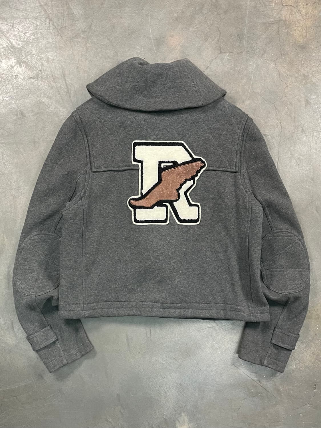 폴로 백패치 숏 더플 코트 자켓 상품이미지5