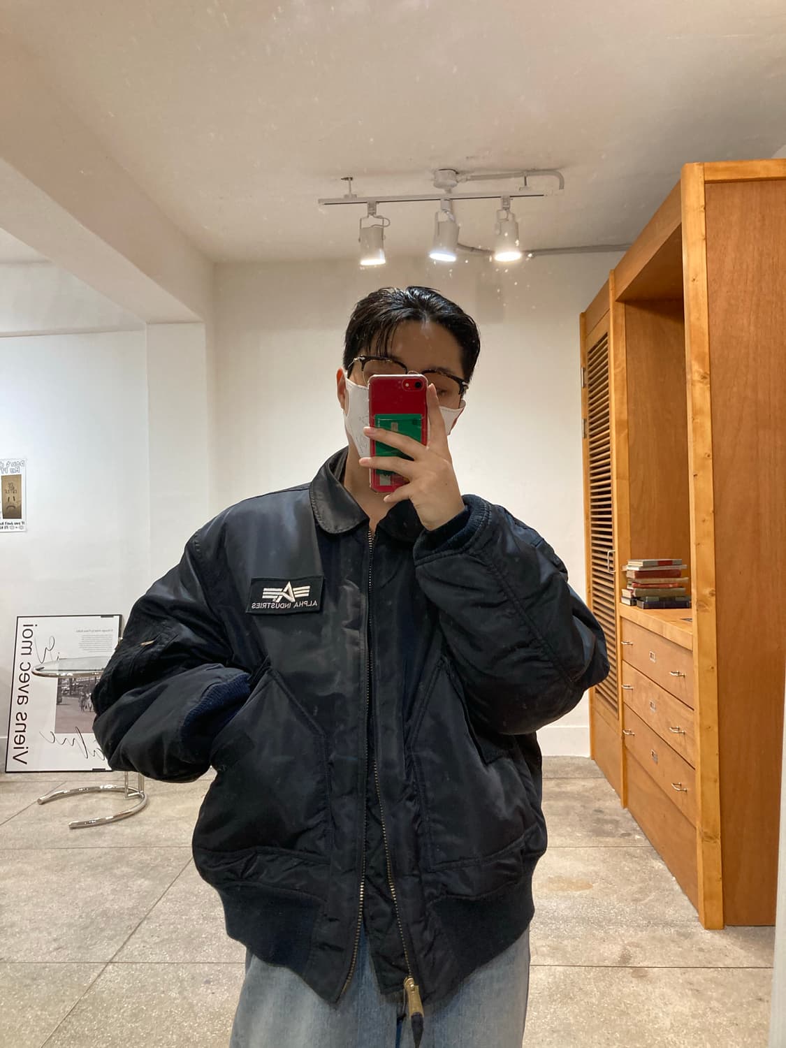 알파인더스트리 구형 cwu-45 자켓 상품이미지5