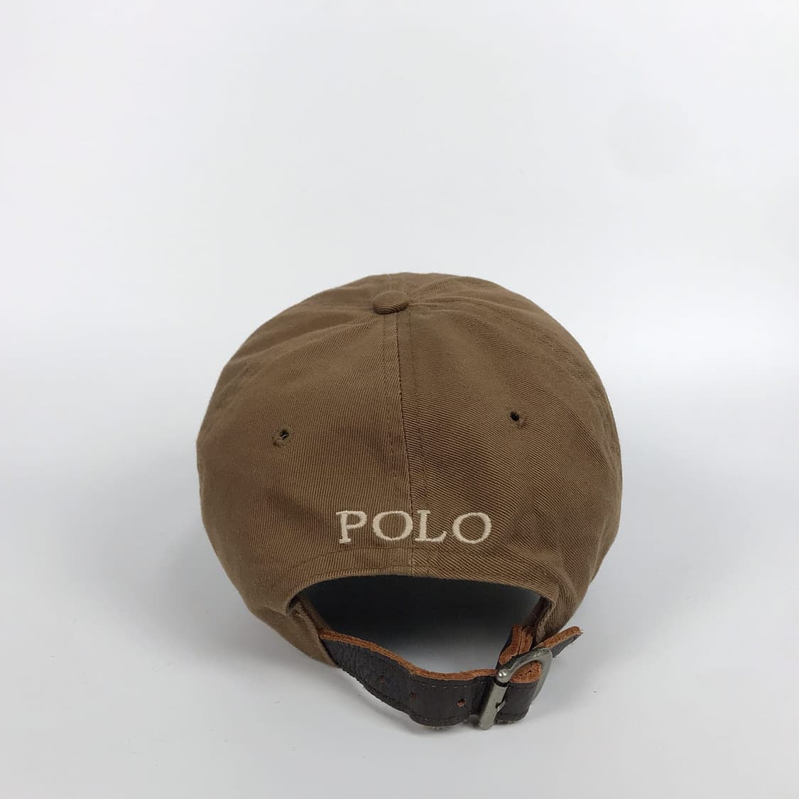 폴로 랄프로렌 클래식 브라운색 빈티지 구제 모자 캡 상품이미지5