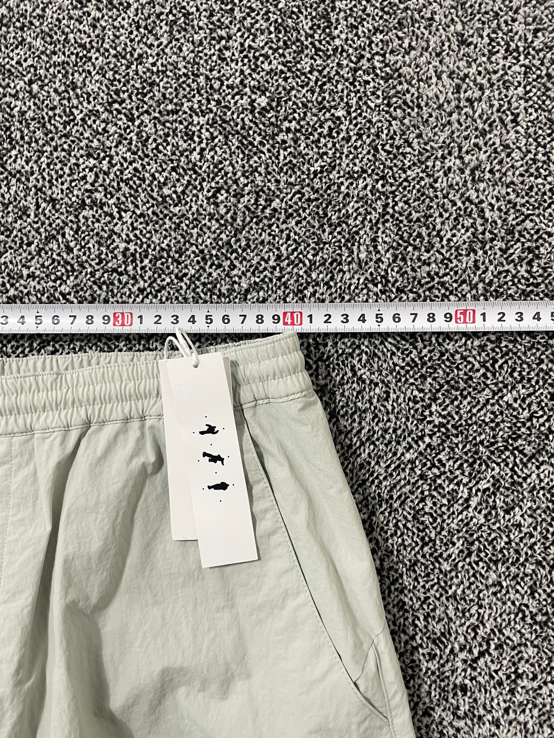 빈티지9.(새상품) FREKER 프리커 나일론 바스락 팬츠 민트 벌룬팬츠 상품이미지5