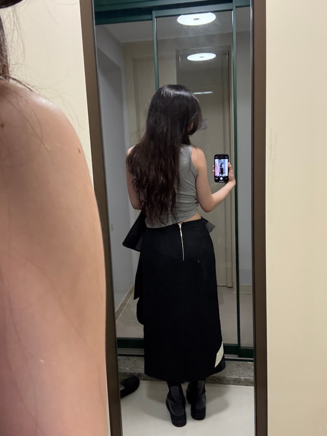 더일마 인디핀 스커트 s 상품이미지3