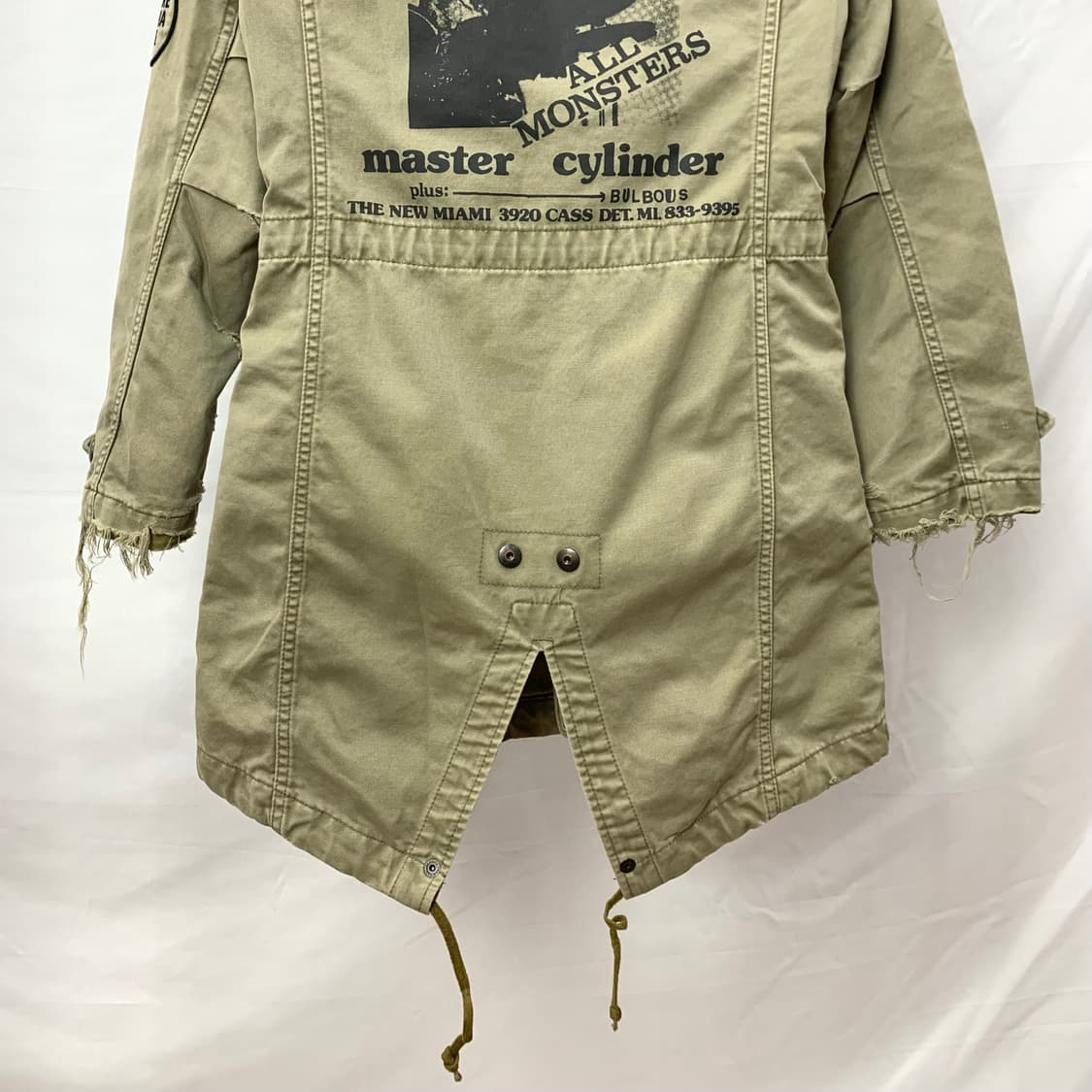 히스테릭 글래머 피쉬테일 파카 상품이미지6