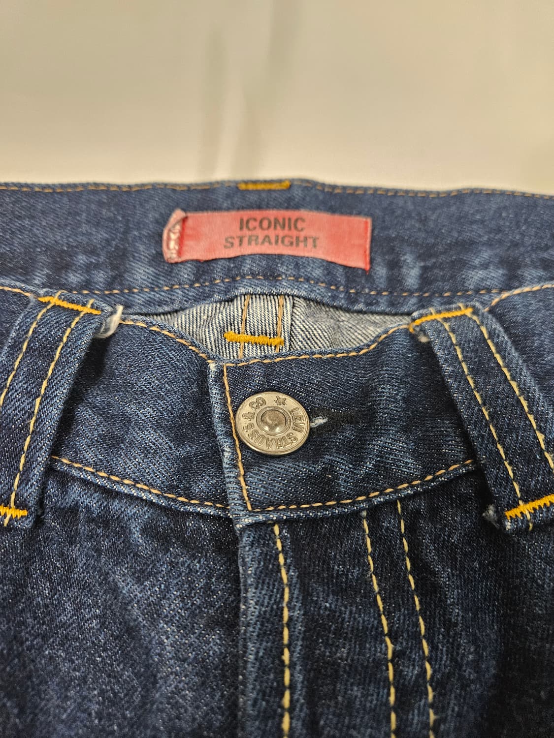 리바이스 901 아이코닉 타입1 와이드 스트레이트핏 데님팬츠 빈티지 36 상품이미지4