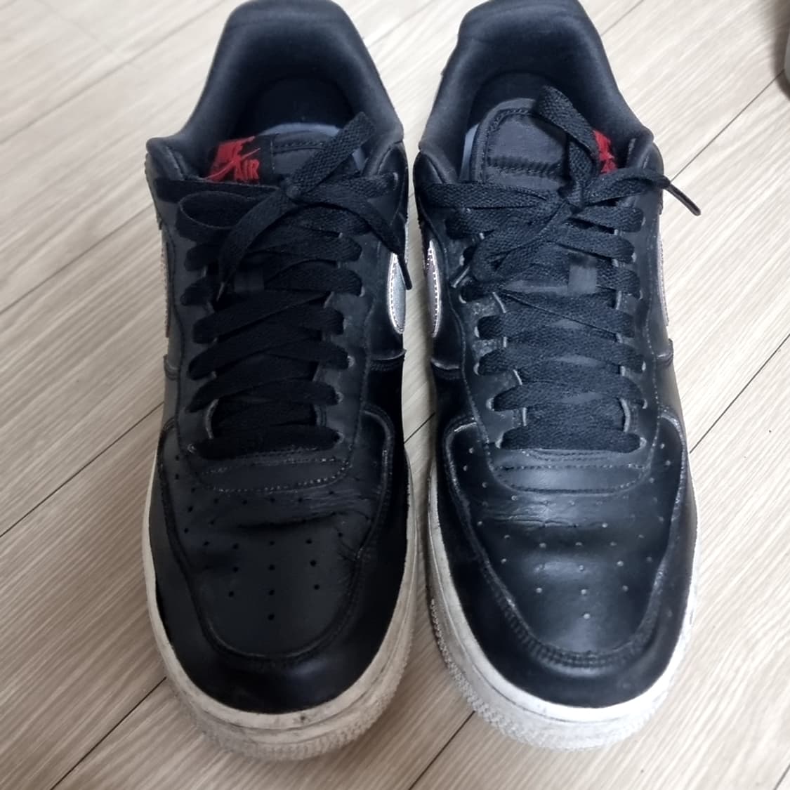 나이키 3M 에어포스 블랙 운동화(275) 상품이미지4