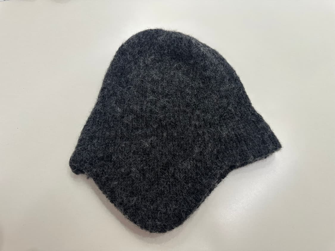 [YUNSE] TROOPER HAT - CHARCOAL 상품이미지7