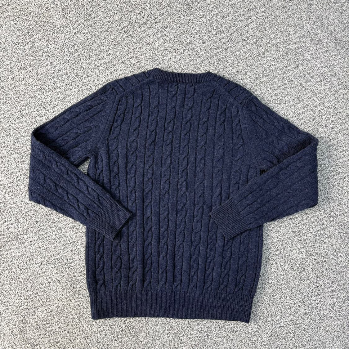 XS 빈폴 남성 긴팔 울 케이블 니트 0413J 상품이미지3
