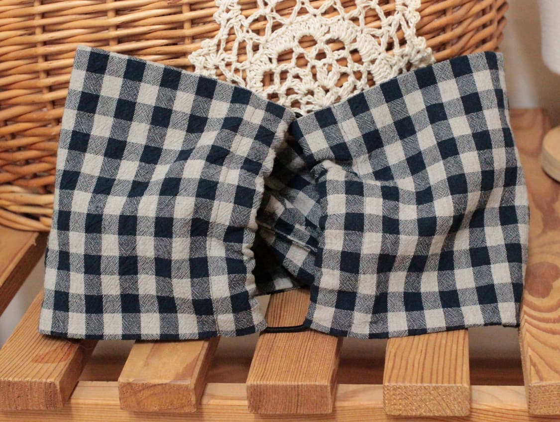 핸드메이드 코튼린넨 와이드 헤어밴드 상품이미지9