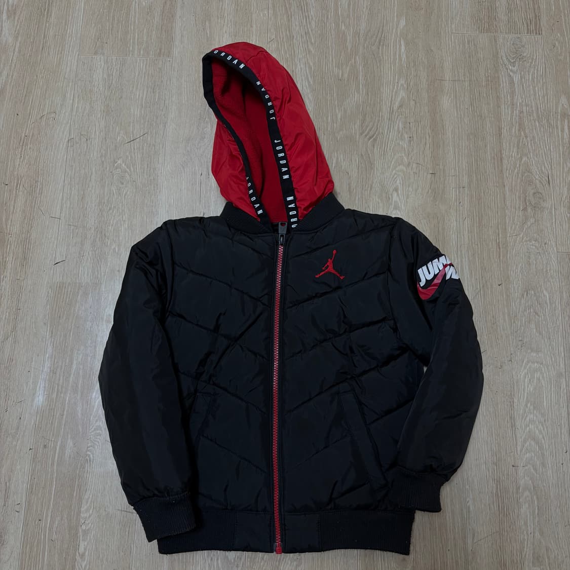 조던 키즈 점프맨 후드 패딩 6-7세  상품이미지1