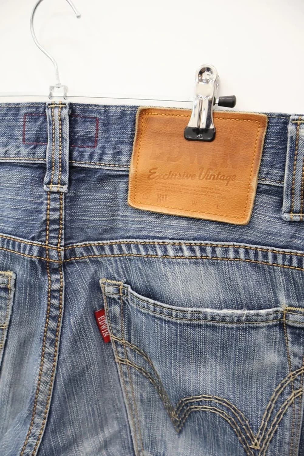 EDWIN 424XV EXV Distressed Denim 상품이미지6