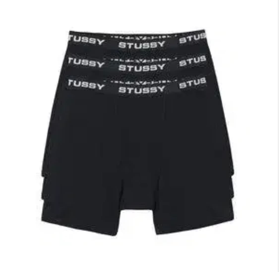 (정품/새상품) 스투시 팬티 블랙 1장 상품이미지1
