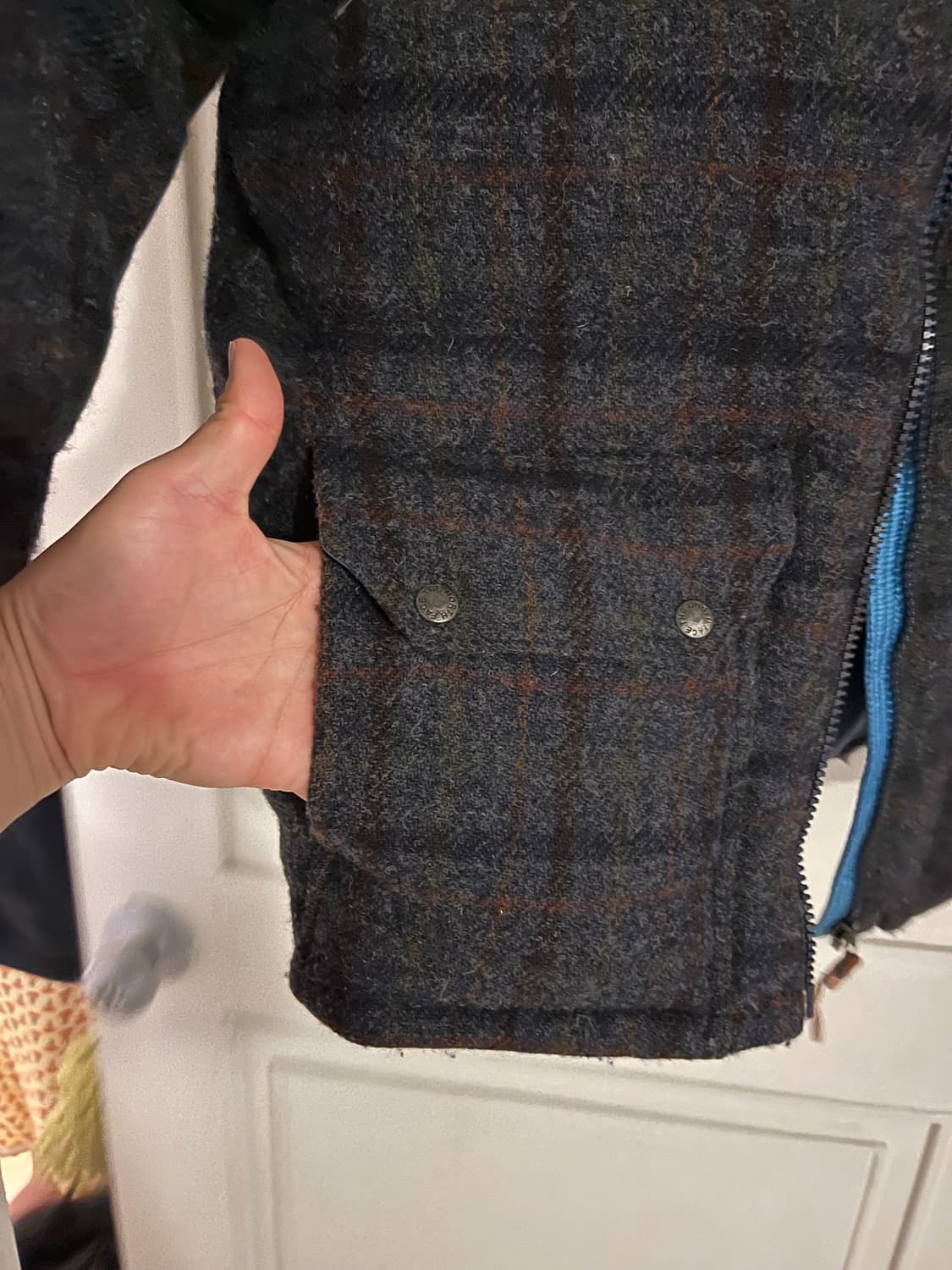 노스페이스 x 해리스 트위드 패딩 상품이미지6