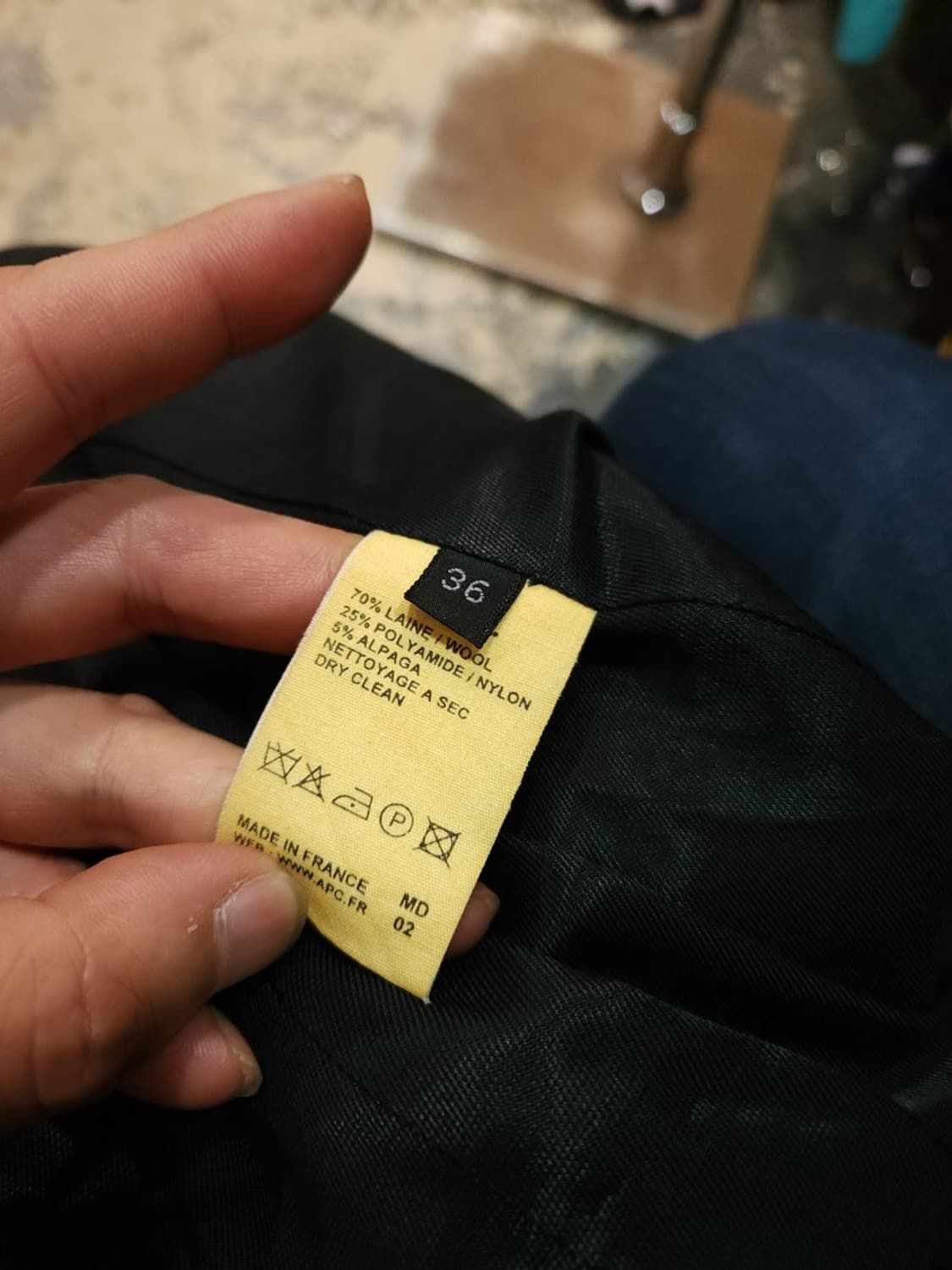 apc 아페쎄 울 알파카 혼방 더플코트

여성 상품이미지9