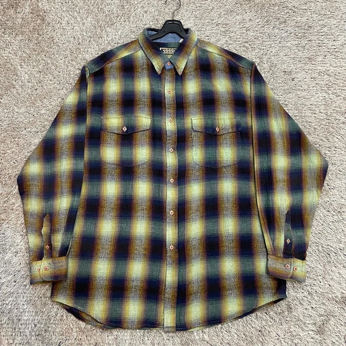 헌팅혼 헤링본 체크셔츠 상품이미지2