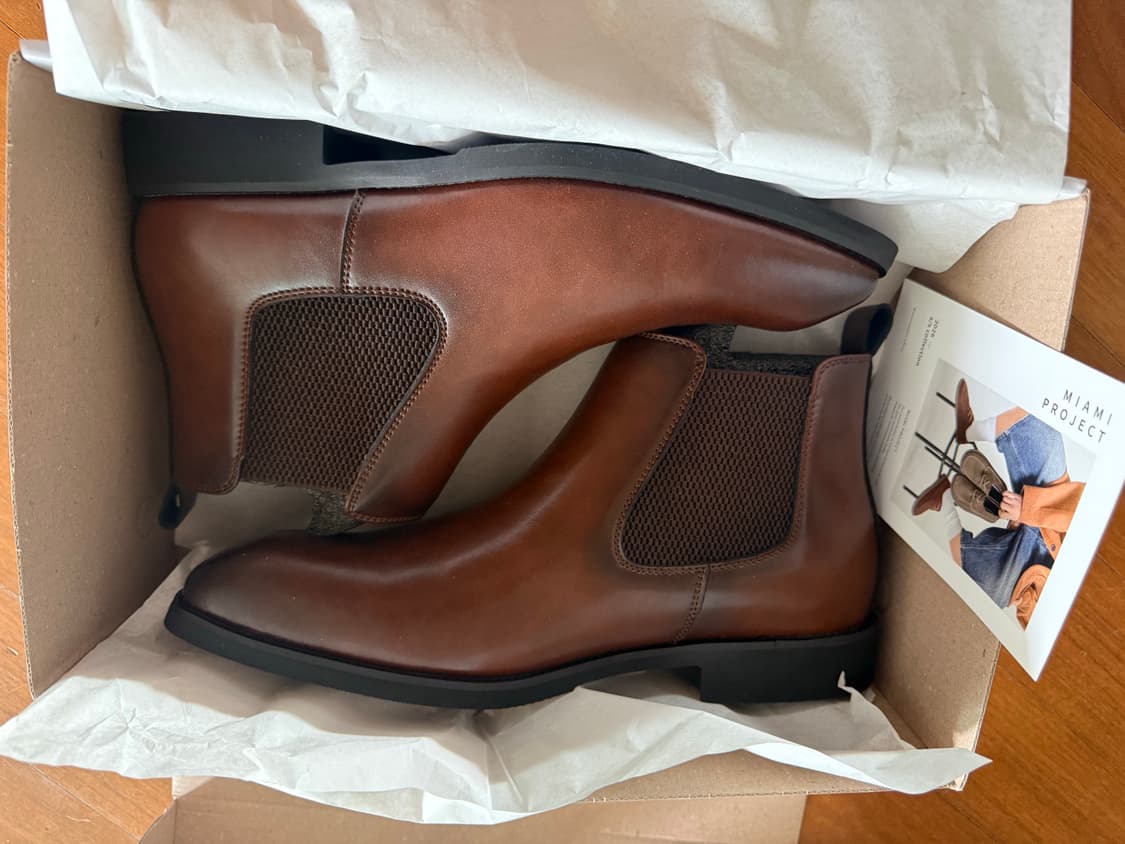 마이애미프로젝트 글리비체 모던 첼시 부츠 모카브라운 270-275 상품이미지2