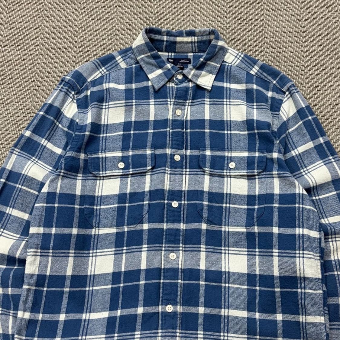 갭 체크 셔츠 v2676 상품이미지3