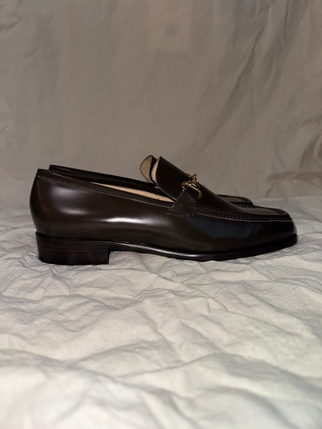 GUCCI(구찌) 홀스빗 스퀘어토 레더 로퍼 상품이미지4