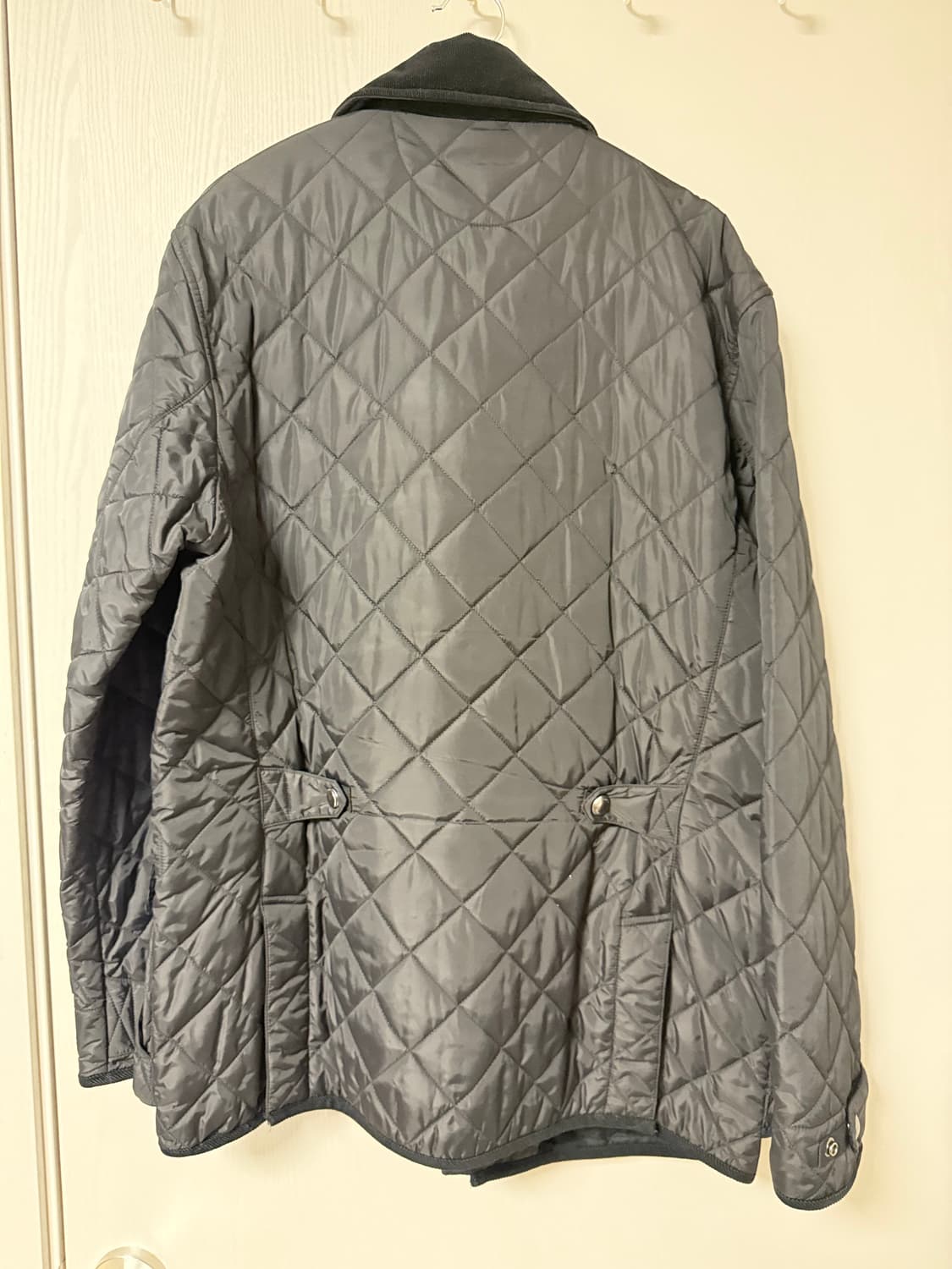 폴로 랄프로렌 블랙 퀼팅 카코트 상품이미지2