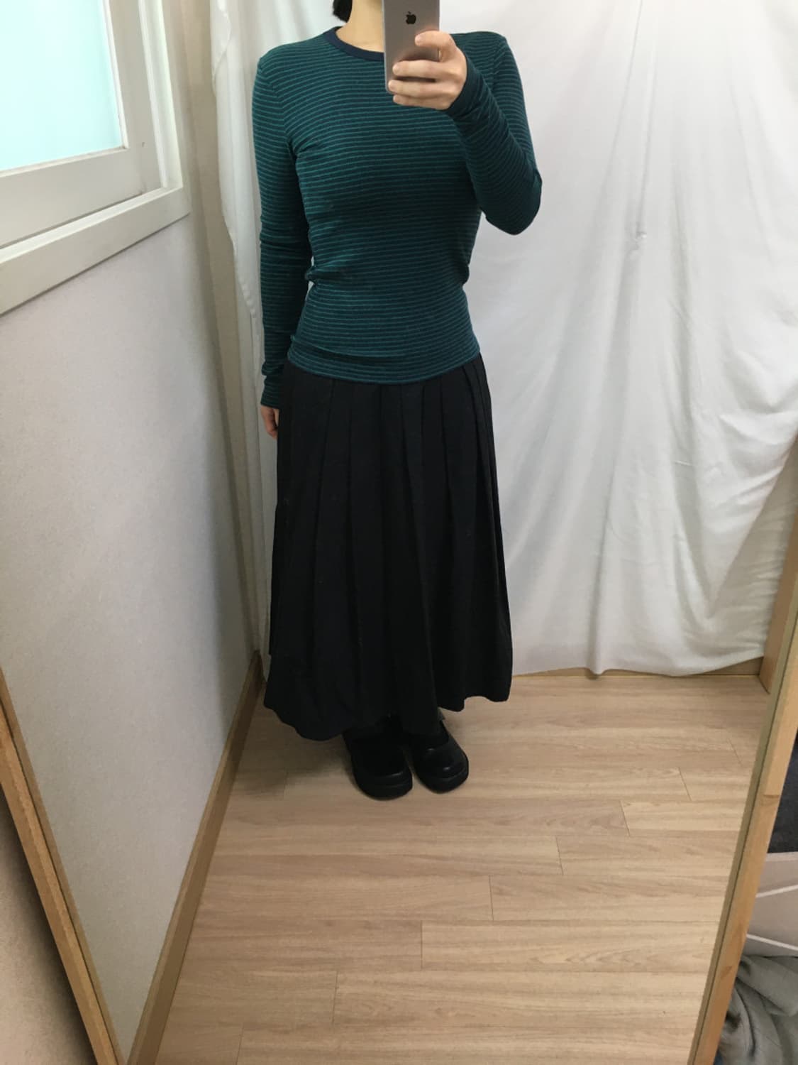 186.uniqlo 골지t 상품이미지2