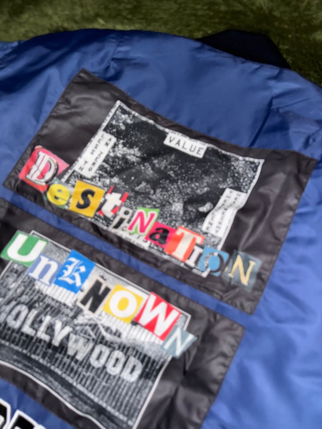 [L] Liberaiders 리버레이더스 디클라인 자수 로고 봄버 자켓 상품이미지10