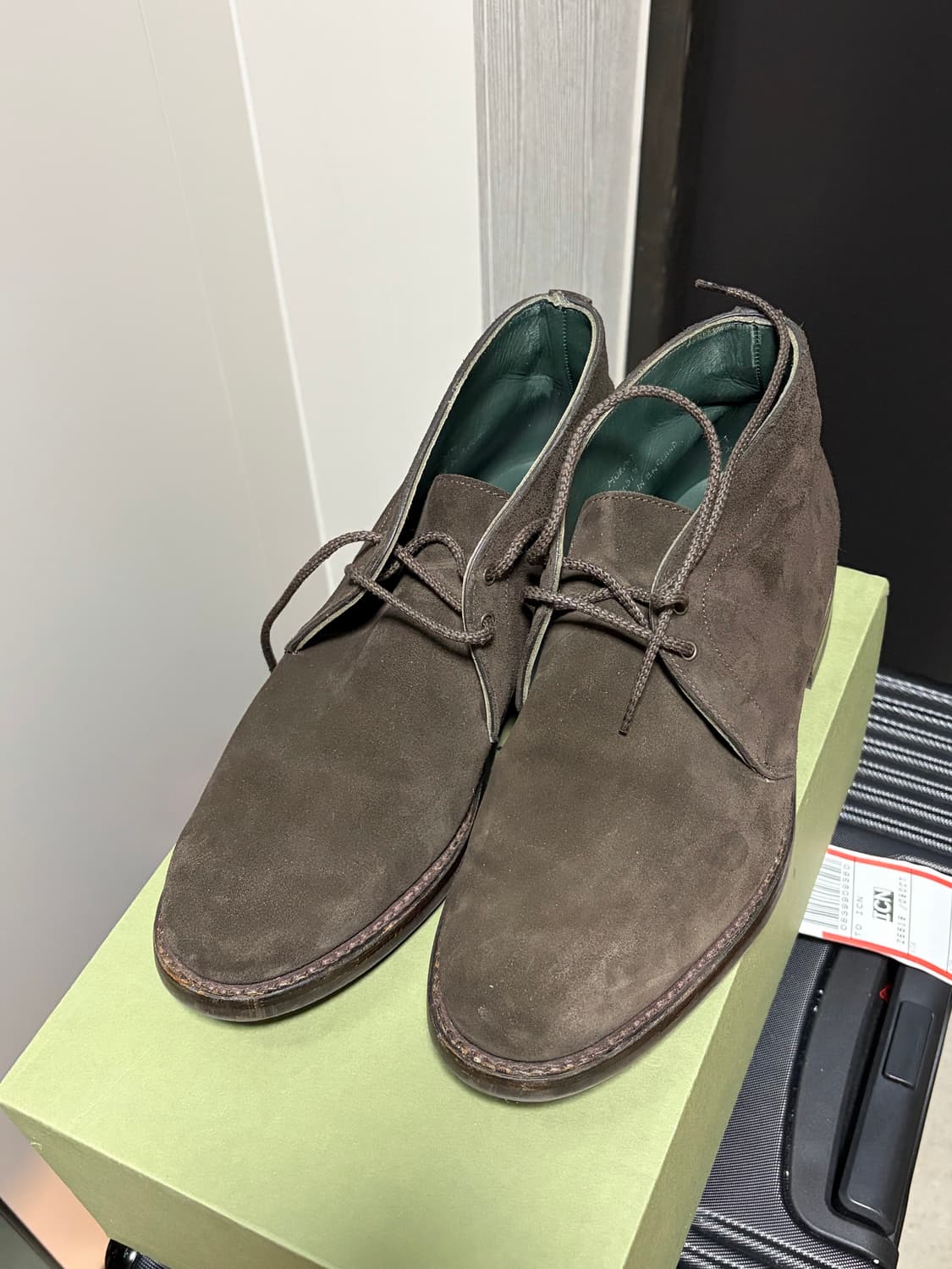 (270) 드레익스 스웨이드 머피 처카부츠 다크브라운 판매 상품이미지1