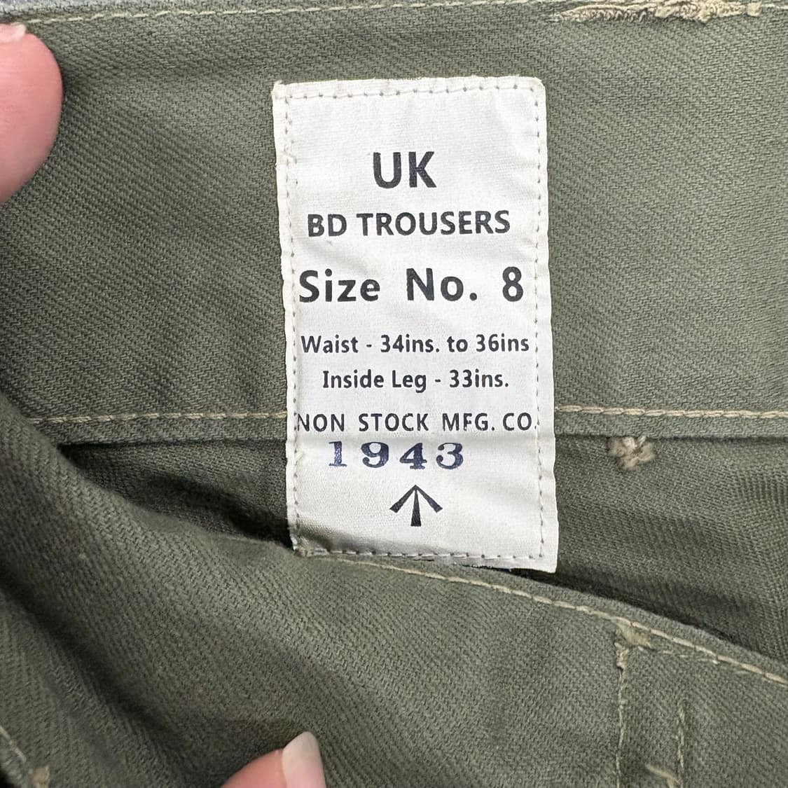 (34)브론슨uk밀리터리팬츠 상품이미지5