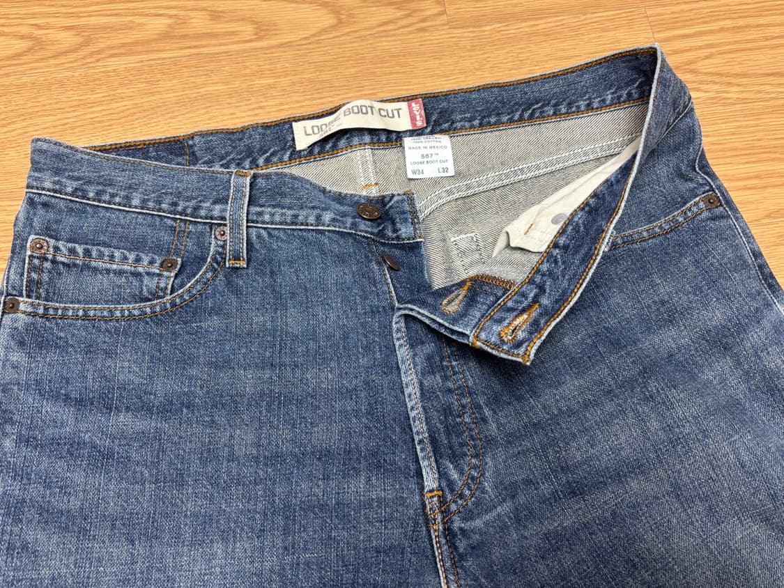 00’s 리바이스 567 사이즈 34 상품이미지4