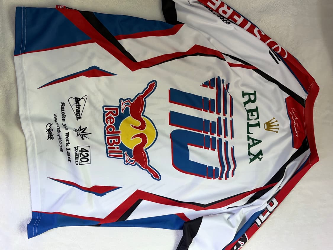 THURSDAY420 x CRUMP 패러디 레이싱 져지 [화이트] 상품이미지3