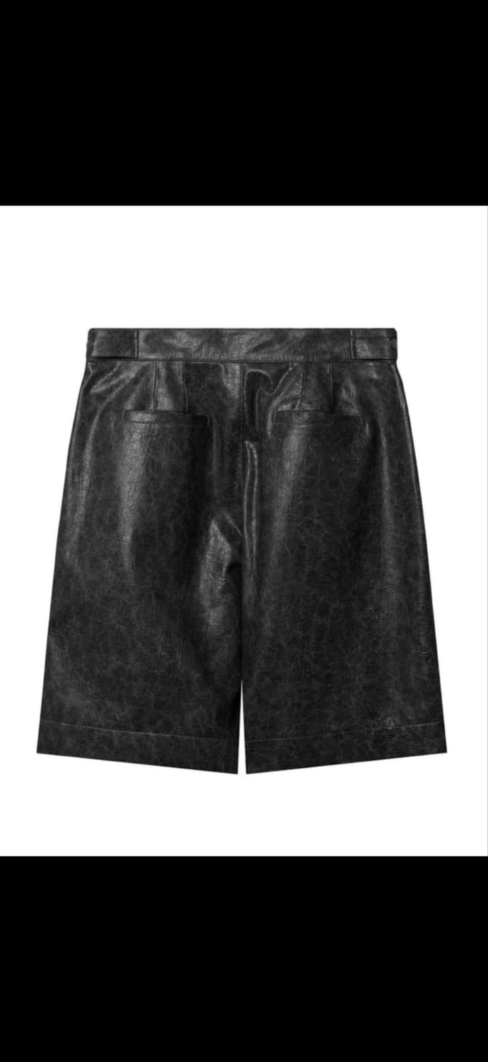 더일마 에코 레더 팬츠 블랙 상품이미지2