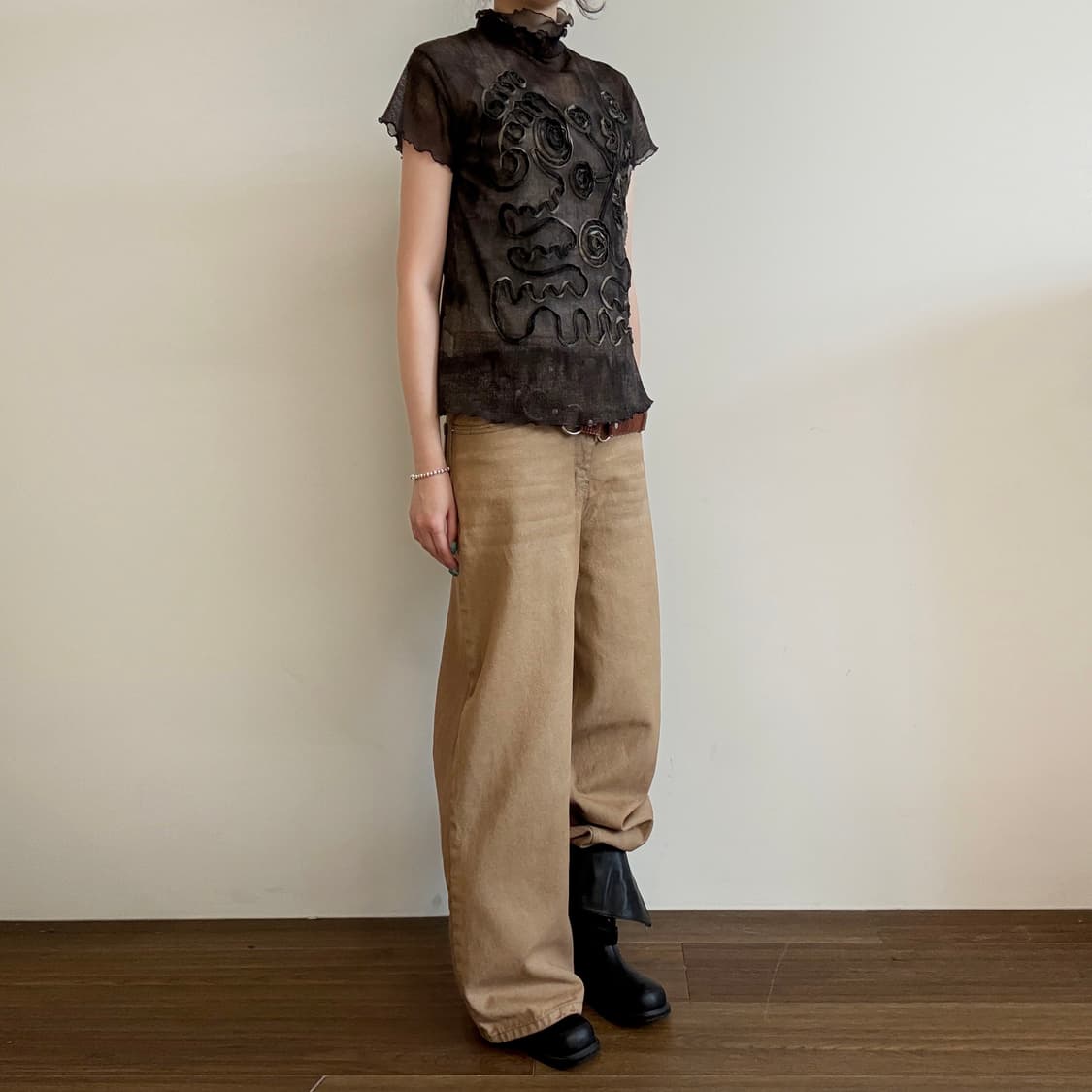 Mystic Buckle Wide Denim 상품이미지3