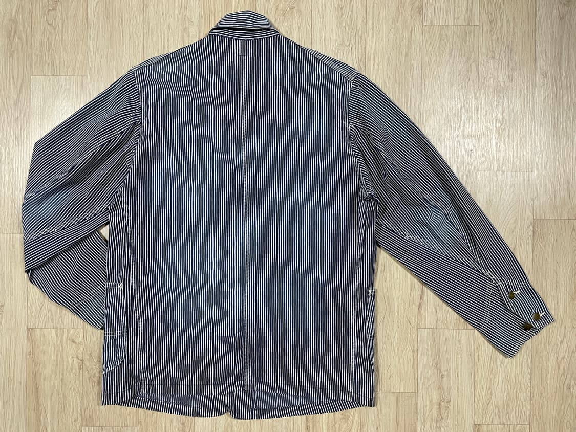 100) RRL동일모델 40's 복각 Lee 재팬 91-J 히코리 커버올 상품이미지2