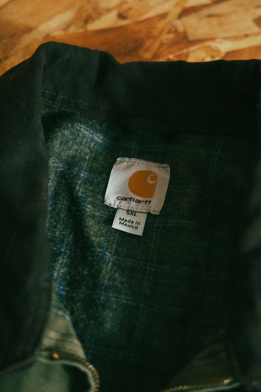 칼하트 j97 디트로이트 자켓 아미그린 상품이미지5