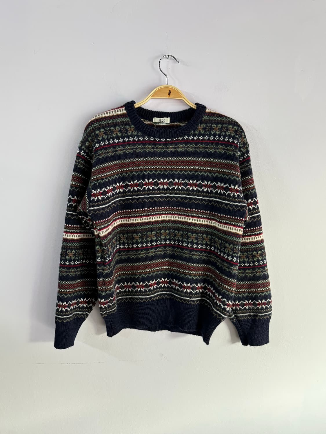 made in japan) 네이비 울니트 상품이미지1