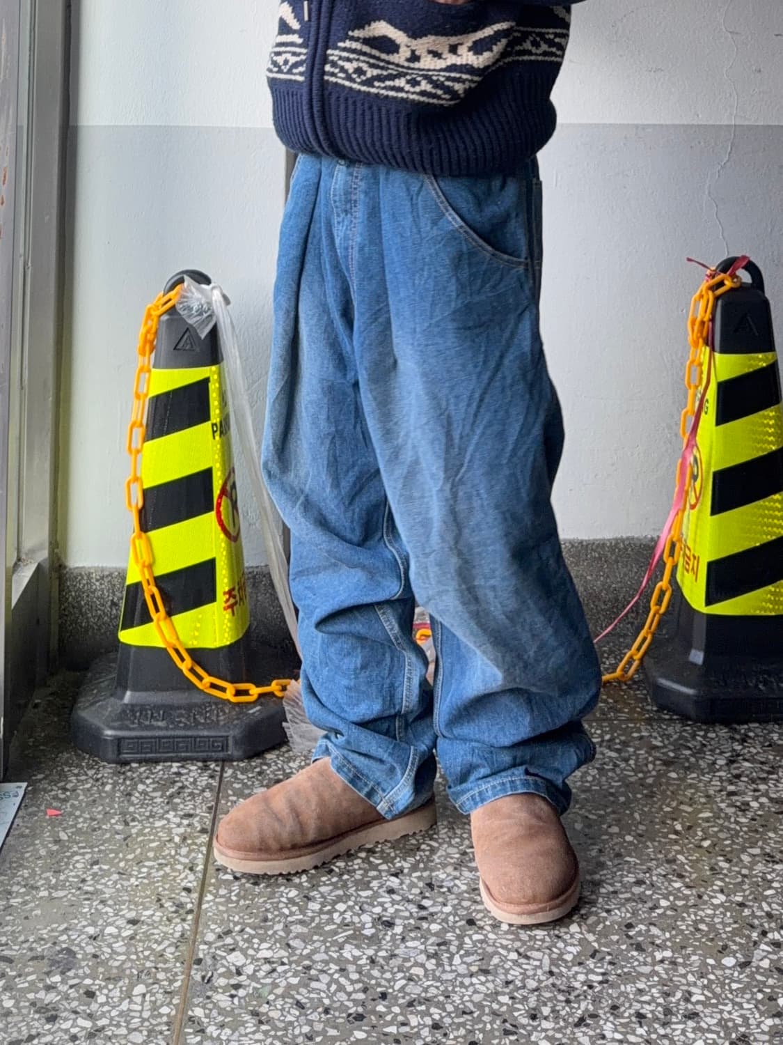 빈티지 데님 팬츠 상품이미지2