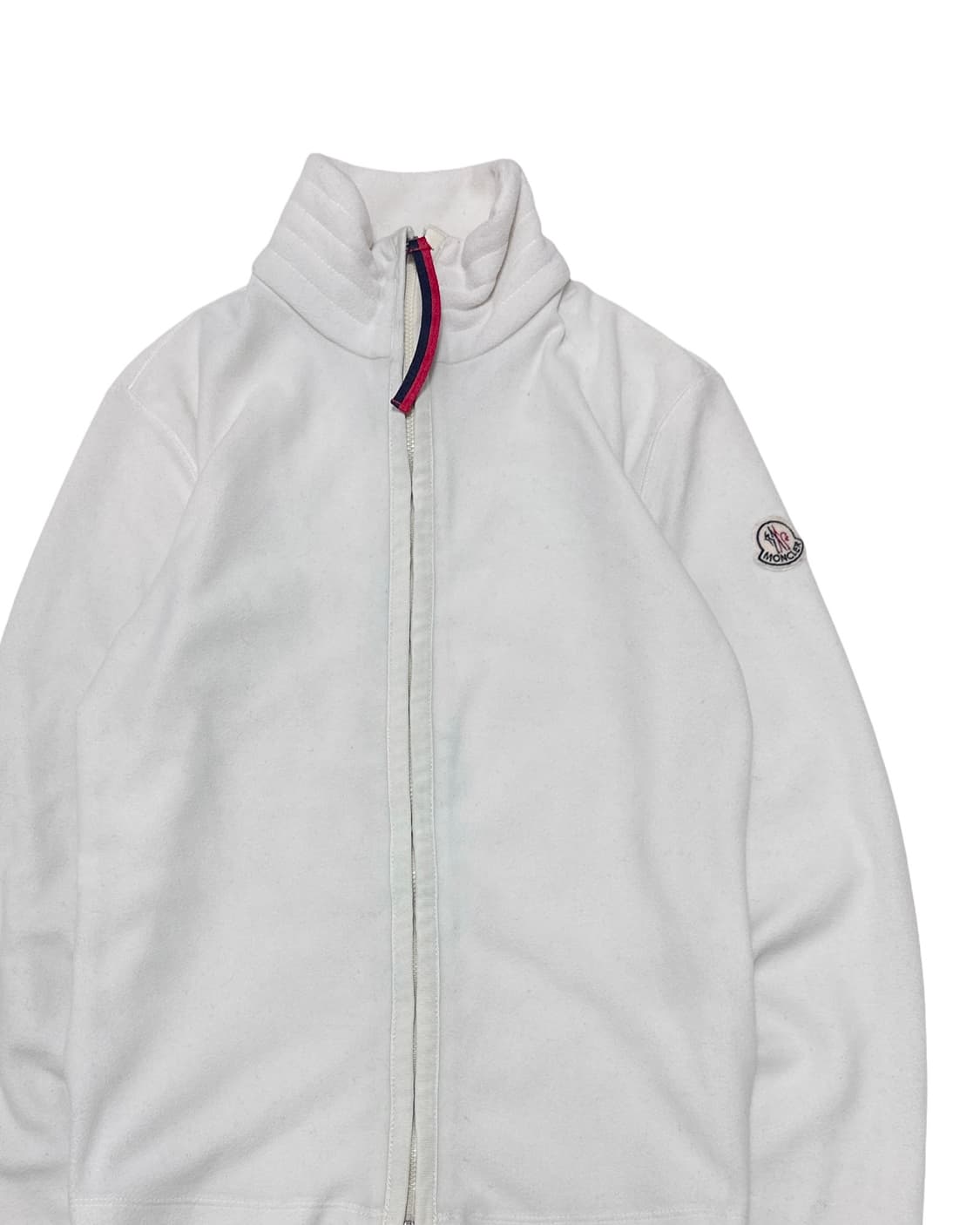 몽클레어 화이트 투웨이 플리스 자켓 상품이미지2