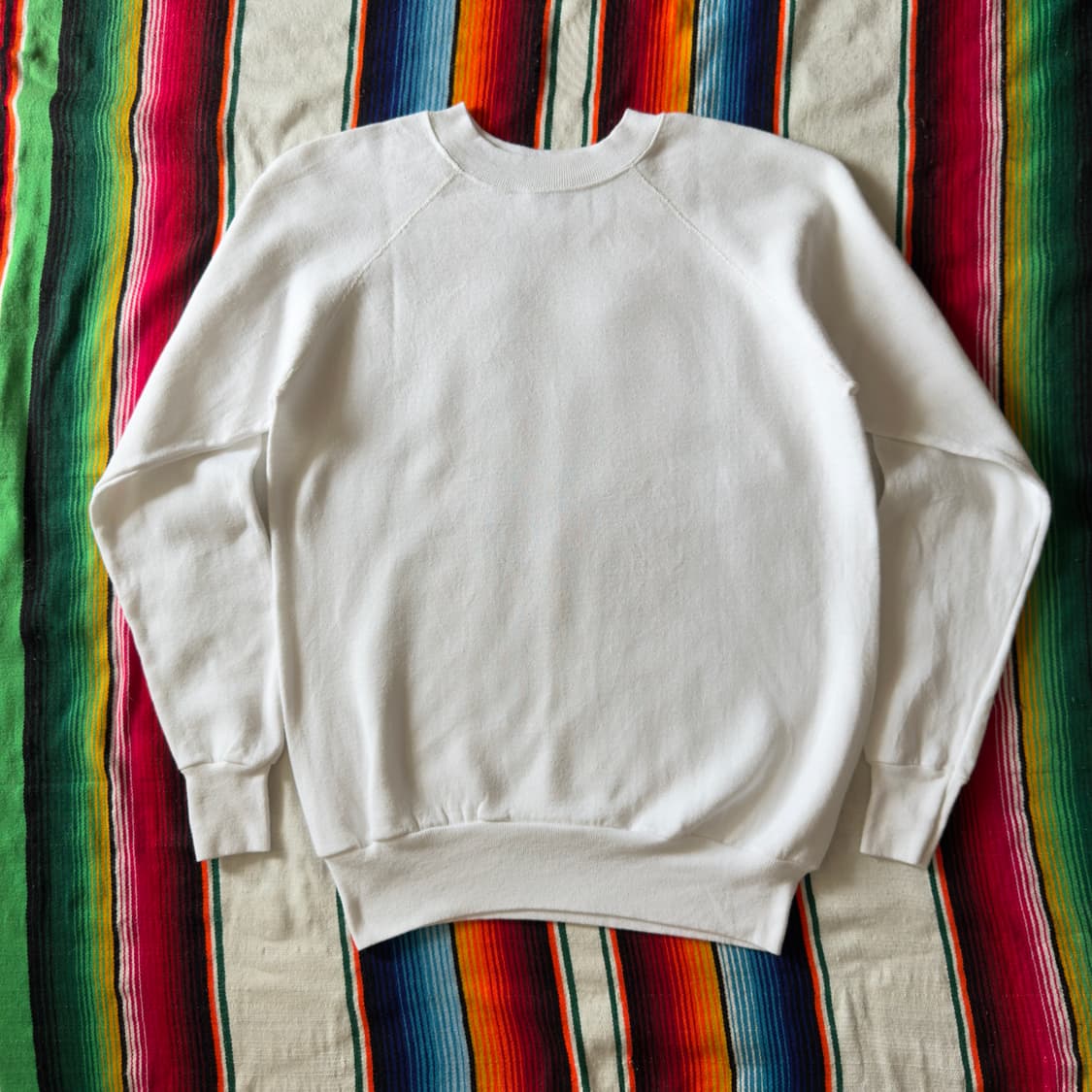 80's USA PANNILL plain White Sweatshirt 상품이미지1