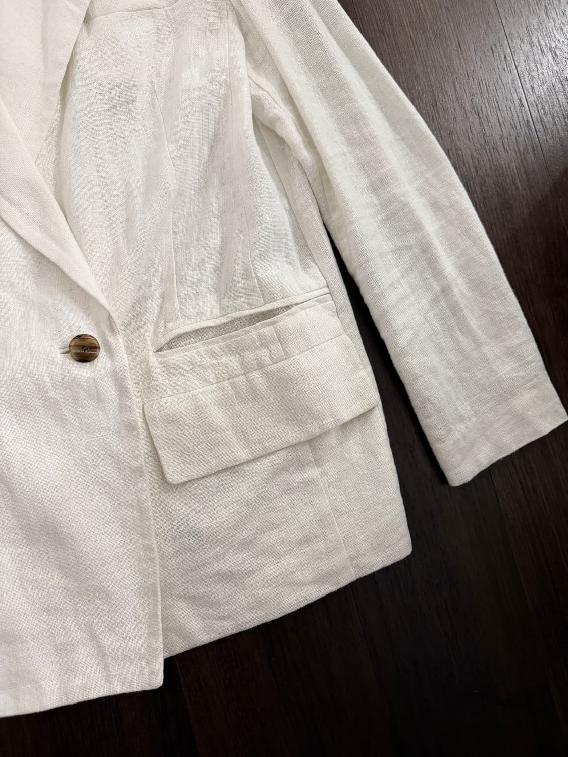 마쥬 마100 아이보리 자켓 상품이미지3