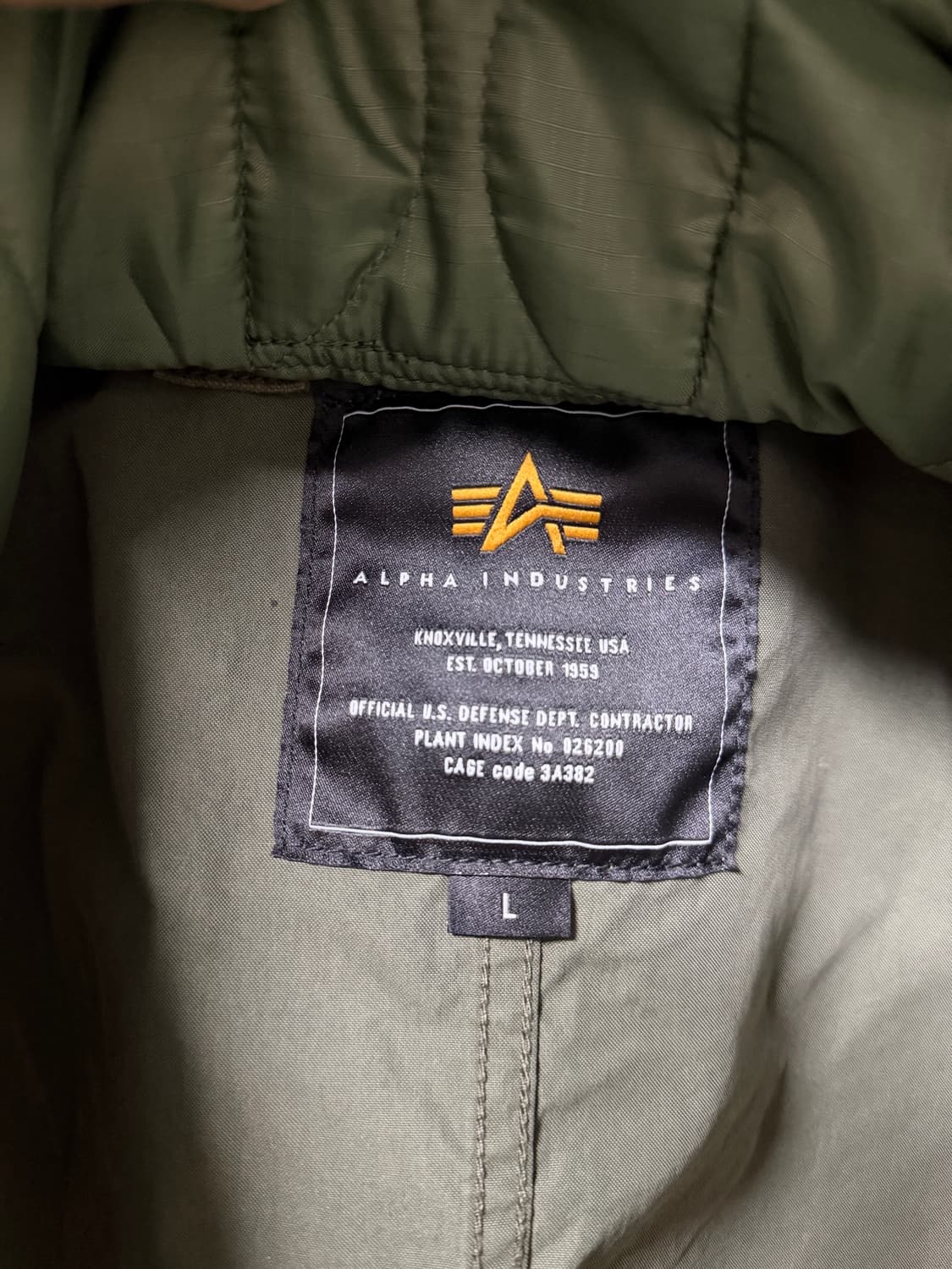 알파인더스트리 M65 피시테일 L 상품이미지3